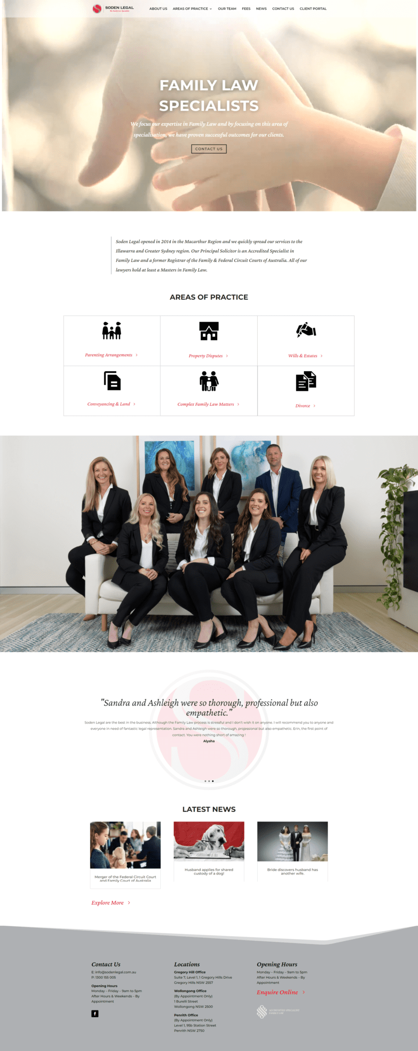 Soden Legal _ Family Law Specialist _ Macarthur, Illawarra