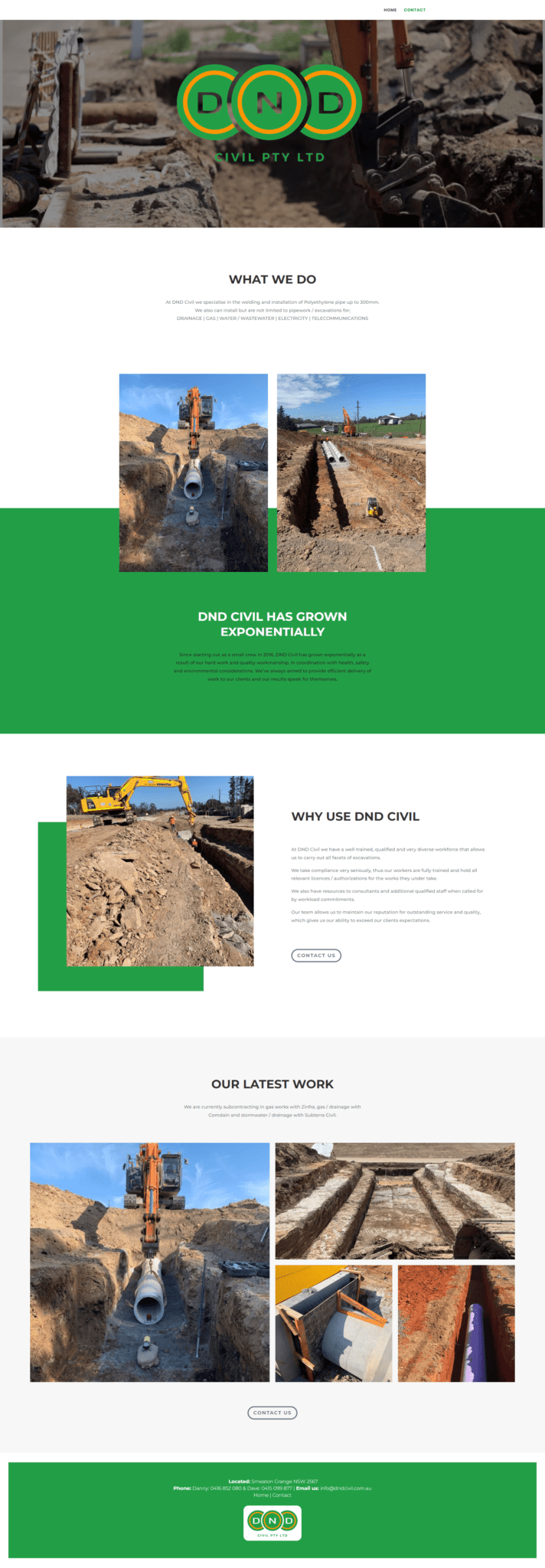 DND Civil Pty Ltd _ Excavation and civil work