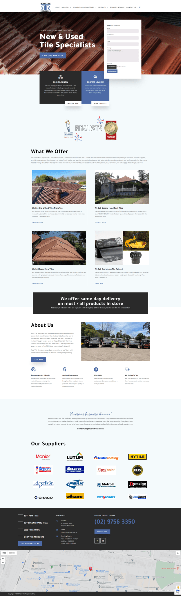 Roof Tile Recyclers _ New & Used Tile Specialists